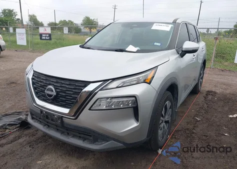 2022 Nissan Rogue Sv Fwd из США, поврежденный, VIN 5N1BT3BA6NC678955